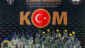 Karabük'te 61 litre sahte alkol ele geçirildi