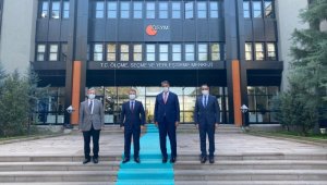 Rektör Polat'tan, ÖSYM Başkanı Aygün'e ziyaret