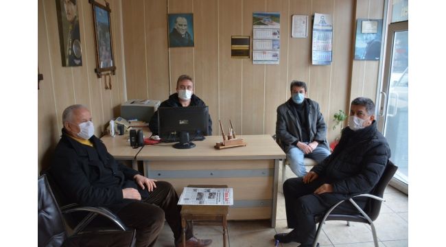 Çaylı'dan Yenice'nin Sesi Gazetesine ziyaret