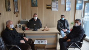 Çaylı'dan Yenice'nin Sesi Gazetesine ziyaret