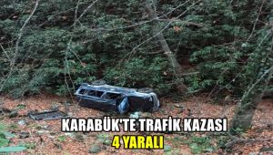 Karabük'te trafik kazası: 4 yaralı