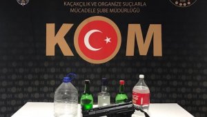 Karabük'te sahte alkol operasyonu: 1 gözaltı
