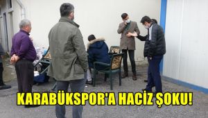 Karabükspor'a haciz şoku