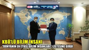 KBÜ'lü bilim insanı
