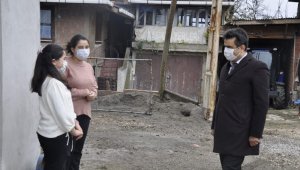 Milli Eğitim Müdüründen köylerdeki öğrencilere ziyaret