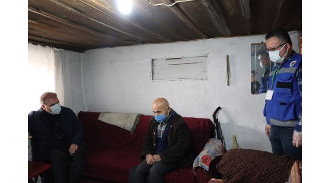 Safranbolu Kaymakamı Türköz'den 65 yaş üzeri vatandaşlara ziyaret