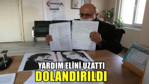 Yardım elini uzattığı anne ve kızı tarafından dolandırıldı