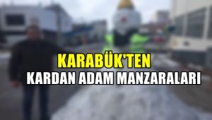 Memleketten kardan adam manzaraları