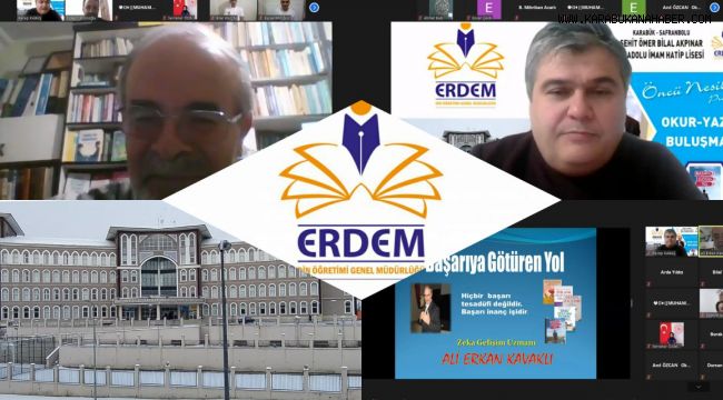 Şehit Ömer Bi̇lal Akpinar Anadolu İmam Hati̇p Li̇sesi̇ Erdem Projesi̇ etki̇nli̇kleri̇ne “okur-yazar buluşmaları” i̇le devam edi̇yor