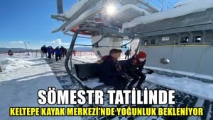 Sömestr tatilinde Keltepe Kayak Merkezi'nde yoğunluk bekleniyor