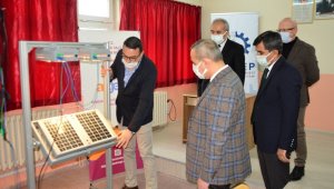'Yenilenebilir Enerji Atölyesi' enerji üretimine başladı