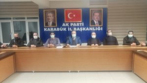 AK Parti İl Yönetimi görev bölümü yaptı