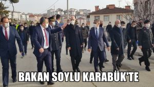 Bakan Soylu Karabük'te