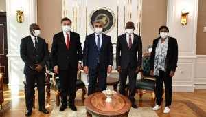 Burkina Faso Ankara Büyükelçisi Sere Karabük'te