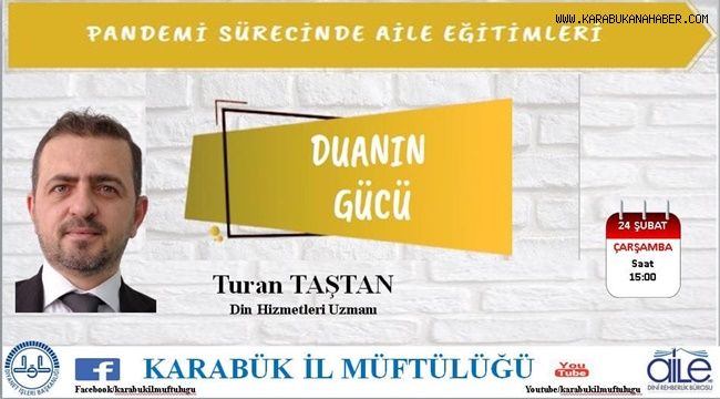 Karabük İl Müftülüğü'nden