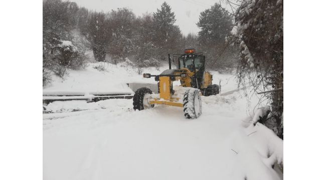Karabük'te 87 köy yolu ulaşıma açıldı