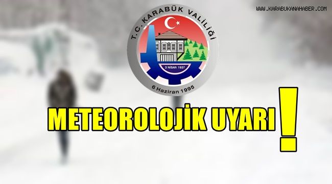 Meteorolojik uyarı
