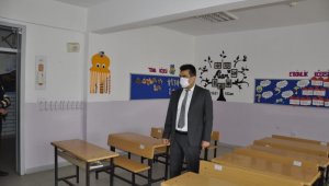 Safranbolu'da köy okulları yüz yüze eğitime hazır