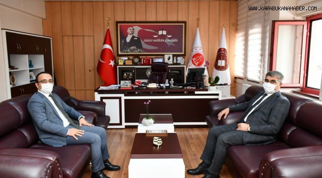 Vali Gürel’den Başsavcı Kesgin’e “Hayırlı Olsun” Ziyareti