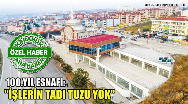 100. Yıl esnafı: