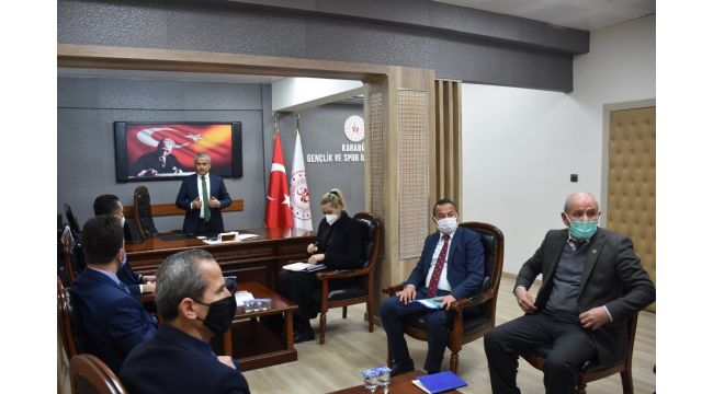Gençlik Ve Spor Bakanlığı Daire Başkanları Karabük'te