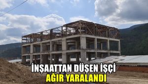 İnşaattan düşen işçi ağır yaralandı