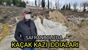 Safranbolu mezarlığındaki kaçak kazı iddiaları