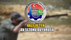 Valilikten av sezonu uyarısı