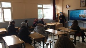 Yenice'de velilere hijyen eğitimi verildi