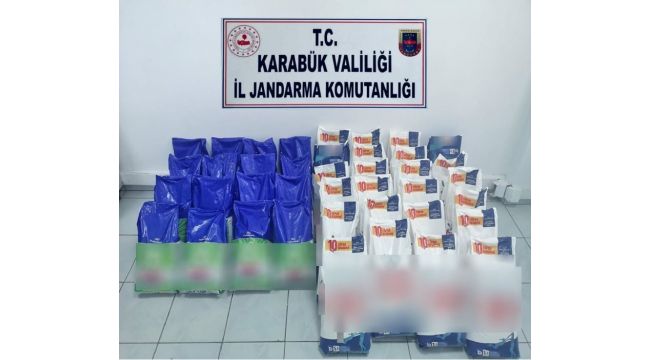Karabük'te sahte deterjan operasyonu