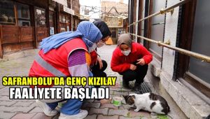 Safranbolu'dan Genç Kızılay faaliyete başladı