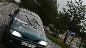 Dolu yağışı etkili oldu