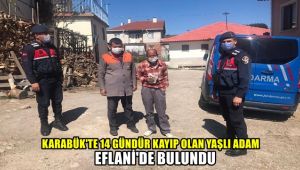 Karabük'te 14 gündür kayıp olan yaşlı adam Eflani'de bulundu