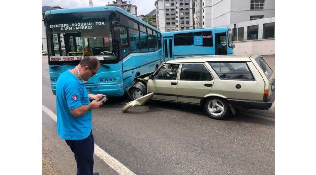 Karabük'te iki ayrı trafik kazası: 2 yaralı