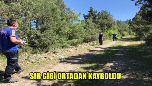 Sır gibi ortadan kayboldu