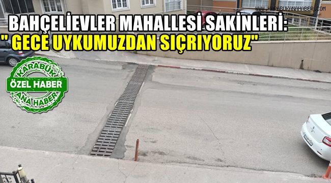 Bahçelievler Mahallesi sakinleri: