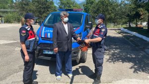 Karabük'te ağaç kesme motoru çalan şüpheli yakalandı