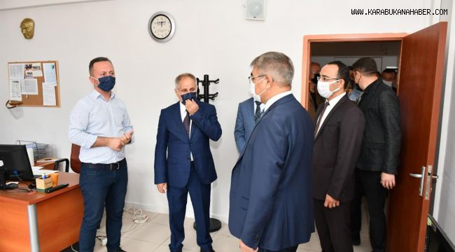 Vali Gürel, T Tipi Kapalı Ceza İnfaz Kurumunu Ziyaret Etti
