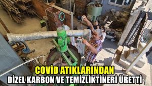 İlkokul mezunu ama Covid atıklarından dizel, karbon ve temizlik tineri üretti