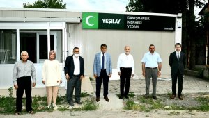 Vali Gürel, Yeşilay Danışmanlık Merkezi'ne ziyaret