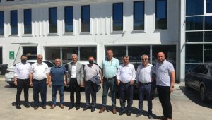 ESOB Başkanı Tümen Şenpazar'da esnafla bir araya geldi