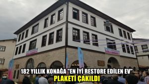 182 yıllık tarihi konağa