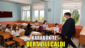 Karabük'te Ders zili çaldı