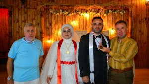 Karabük'te gelin ve damada kripto para takıldı
