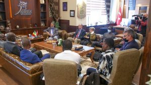 KBÜ'ye Cheikh Anta Diop de Dakar Üniversitesinden ziyaret