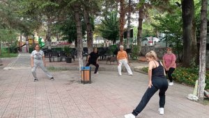 Safranbolu Hanımevi'nde sabah sporu