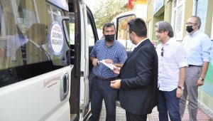 Safranbolu'da okul servisleri denetlendi