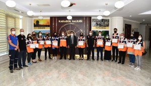 Vali Gürel, AFAD gönüllüleri ile bir araya geldi