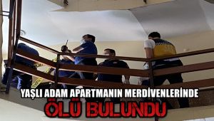 Yaşlı adam apartman merdivenlerinde ölü bulundu