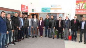 Başkan Köse'den MHP İlçe Başkanı Canözü'ne hayırlı olsun ziyareti